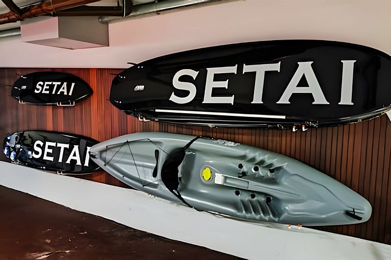 Apartamento All Black no Setai Yacht